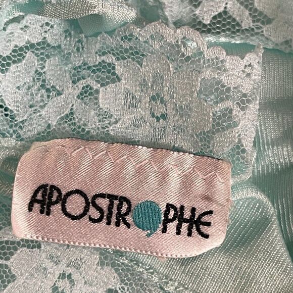 Vintage Apostrophe Blue Nightie XSM - Picture 8 of 9
